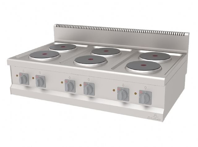 Atalay Ocak Setüstü 6 Plate 1200X700X300 Mm. Elk., Aeo-1270 700 Seri Pişiriciler   Atalay Aeo-1270