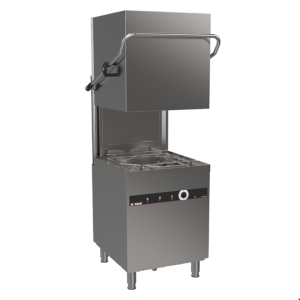 İNOKSAN INO-BYM102ST Giyotin Tip Bulaşık Makinesi - Tahliye Pompalı, Termo-Stop, 1080 Tabak/Saat