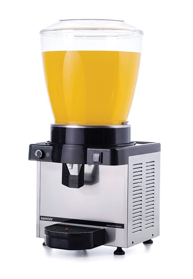 Samixir M22.AI Panoramik Soğuk İçecek Dispenseri, Analog, 22 Lt - Inox