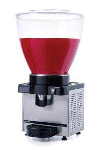 Samixir M40.DI Panoramik Karıştırıcılı Soğuk İçecek Dispenseri - Dijital - 40 Lt -inox