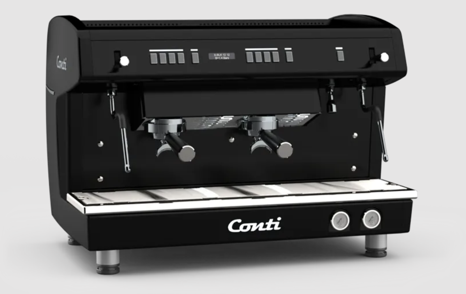 Conti Monaco X-One TCI TC EVO 2G Tam Otomatik Espresso Kahve Makinesi, Tall Cup, 2 Gruplu, Siyah