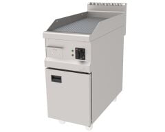 شواية اتالاي مع خزانة مموجة 400x900x850 مم. ELK.، AEI-490 N 900 Series Cookers ATALAY AEI-490 N