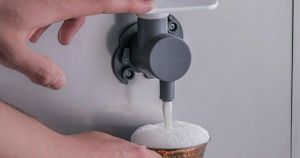 Samixir KAM40.DI Panoramik Köpüklü Ayran Makinesi- Dijital Termostatlı - 40 Lt - Inox