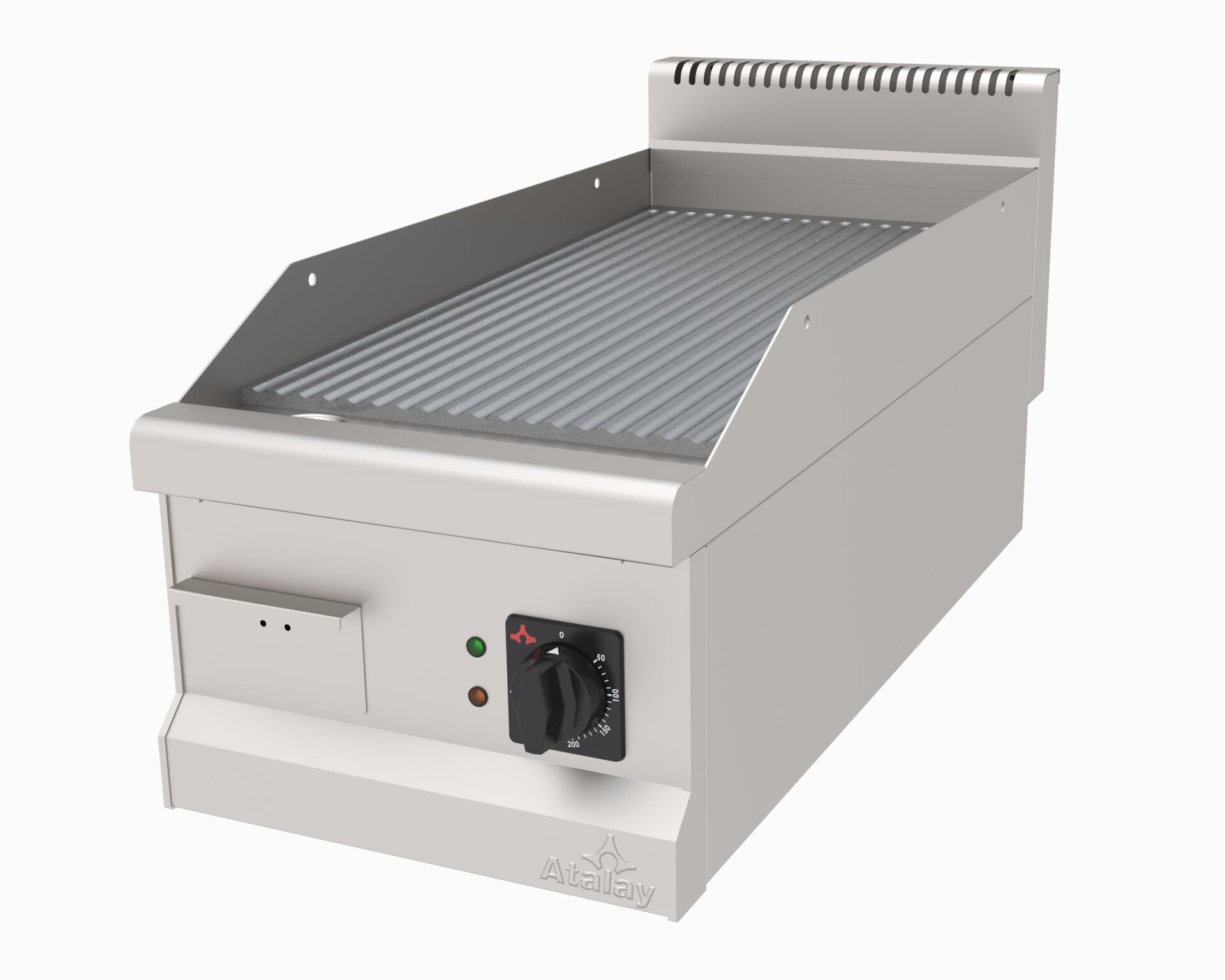 ATALAY GRILL WITH FLOOR CORRUGATED 400x900x300 mm. ELK., AEI-490 NS 900 Series Cookers ATALAY AEI-490 NS