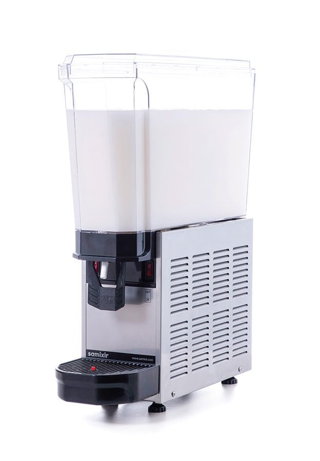 Samixir 20.MI Classic Mono Buttermilk Dispenser - 20 Lt Capacity - Inox