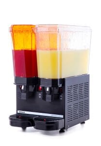 Samixir 40.SSB Klasik Twin Şerbet+Şerbet Soğuk İçecek Dispanseri - Siyah