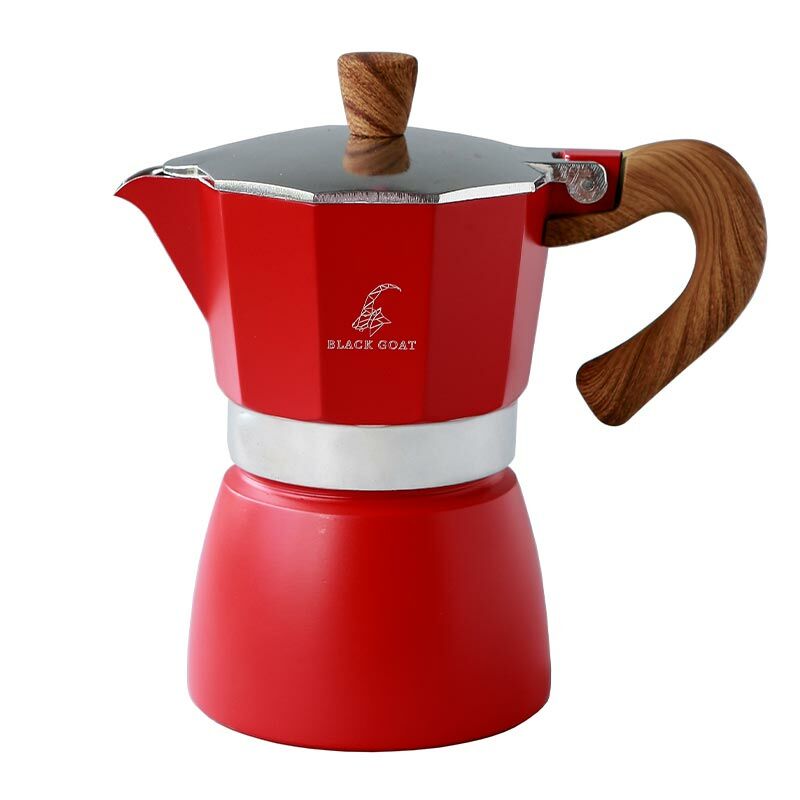 Black Goat 3 Cup Moka Pot