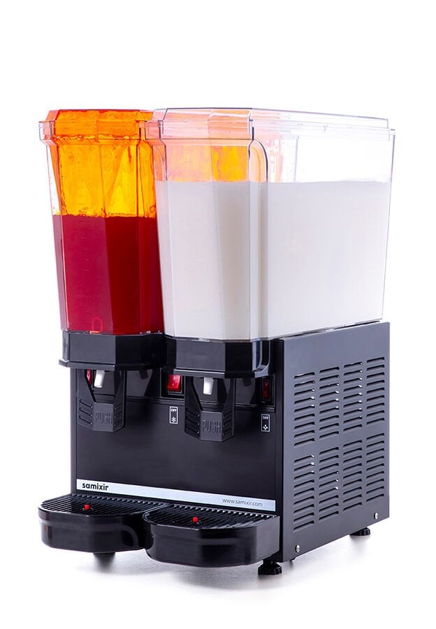 Samixir 40.SMB كلاسيك توين عيران + موزع شربات بارد - أسود