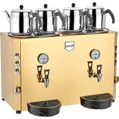 Remta DE13S 4 Demlikli Jumbo Çay Makinesi Şamandıralı 46 lt
