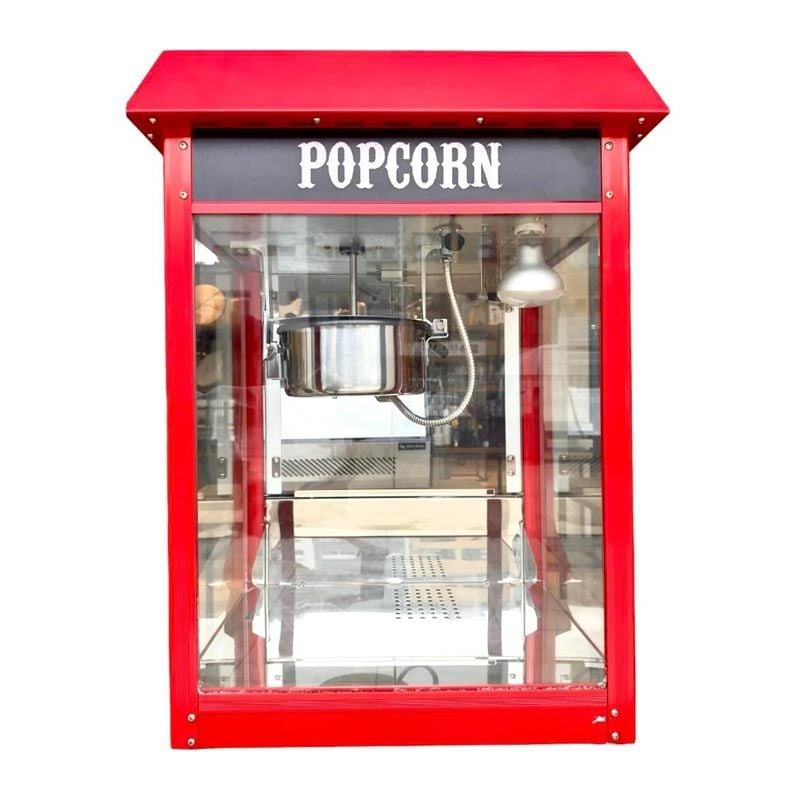 By kitchen Kırmızı Set Üstü Popcorn Makinesi DPM-S