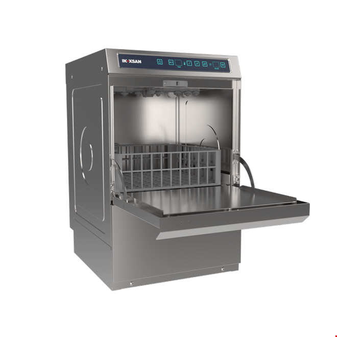 İNOKSAN INO-BYM042 Dijital Bardak Yıkama Makinesi - 40x40 Sepet, Saatte 800 Bardak Kapasiteli