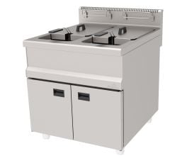Atalay Fritöz Dolaplı Çift Sepet 800X900X850 Mm. Gazlı., AGF-890, 900 Seri Pişiriciler