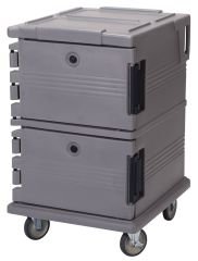 Cambro UPC1200 Mobile Wheeled Thermebox with Front Cover