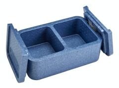 Cambro EPPMD4835 Mealbox, Dört Bölmeli Paketli Yemek Dağıtım Kutusu