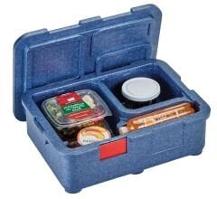 Cambro EPPMD4835 Mealbox, Dört Bölmeli Paketli Yemek Dağıtım Kutusu