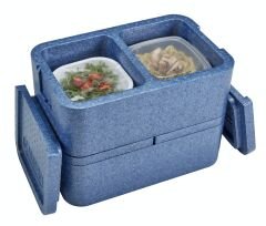 Cambro EPPMD4835 Mealbox, Dört Bölmeli Paketli Yemek Dağıtım Kutusu