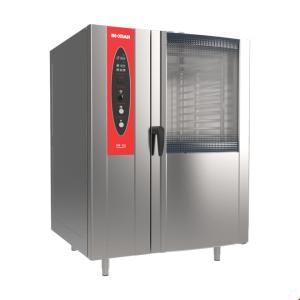 İNOKSAN INO-FKE 042 Konveksiyonlu Elektrikli Fırın (38 kW) - 40 Tepsi GN 1/1 veya 20 Tepsi GN 2/1, Mobil Arabalı