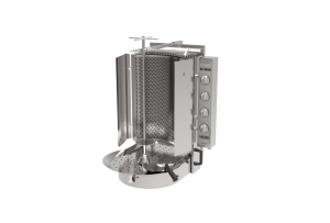 İnoksan PDE403 Elektrikli Döner Ocağı - Robax Camlı - Alttan Motorlu