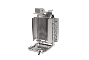 İnoksan PDE403E Elektrikli Döner Ocağı - 4 Rezistanslı - Üstten Motorlu