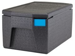 Cambro EPP180LH Gastronorm Thermobox ، حوض الاستحمام GN 1/1 20 سم ، حامل معزول خفيف الوزن تحميل علوي