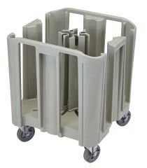 Cambro ADCSC Tabak Taşıma Arabası Ayarlanabilir Kompakt 4 Kule, 22.9-30.5 CM Tabaklara Uygun