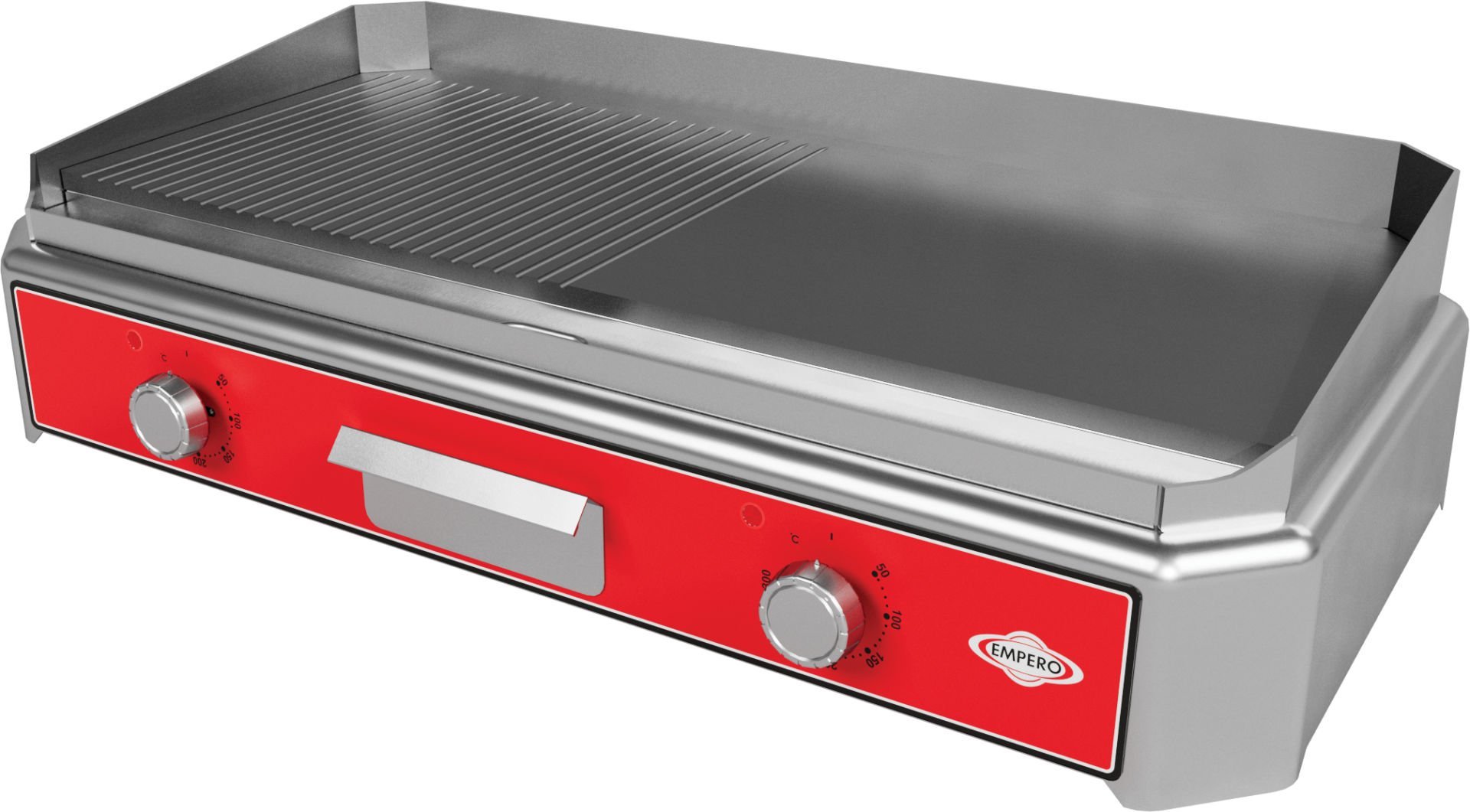Empero Compact Setüstü Elektrikli Izgara Düz Pleyt Düz + Nervürlü EMP.SIE.022