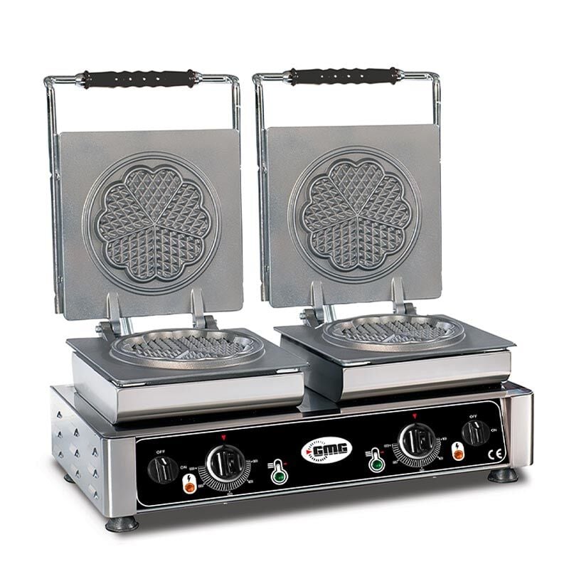 GMG WE 21 Amore S Yonca Model Waffle Makinesi Değişebilir Plaka