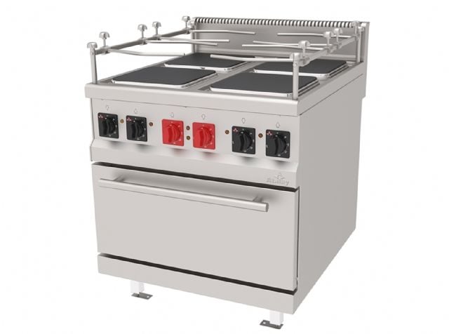 Atalay Kuzine 4 Plate Gemi Tipi 800X900X850 Mm. Elk., AEKG-890, 900 Seri Pişiriciler