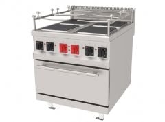 Atalay Kuzine 4 Plate Gemi Tipi 800X900X850 Mm. Elk., AEKG-890, 900 Seri Pişiriciler