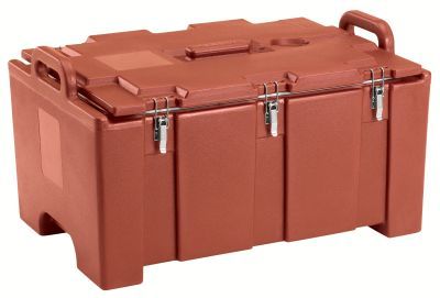 Cambro 100MPC Thermobox Üstten Kapaklı Paslanmaz Mandallı 3 X GN 1/1 6,5 CM