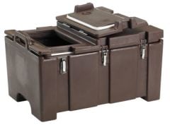 كامبرو 100MPCHL Thermobox غطاء خدمة غير قابل للصدأ مغطى علوي GN 1/1 20 سم