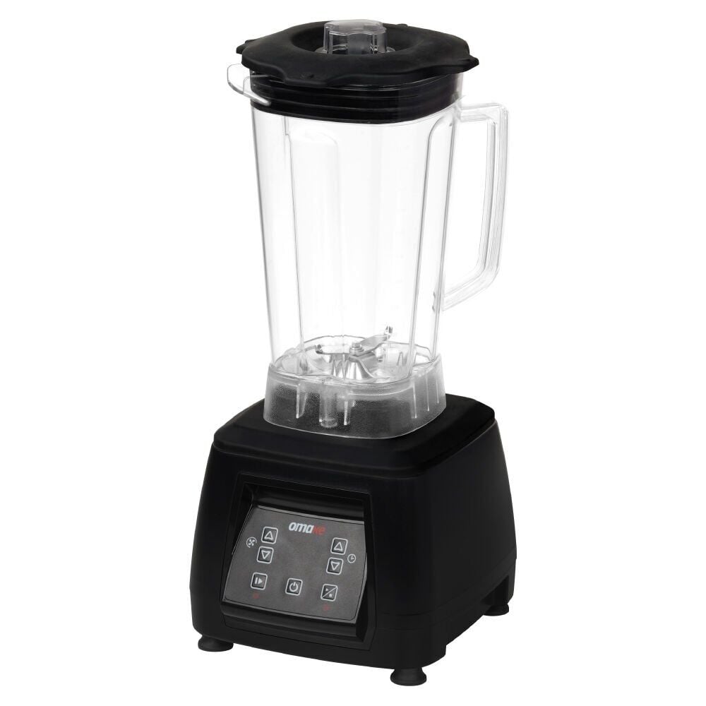 Omake Dijital Bar Blender Buz Kırıcılı Dijital 3 Lt Siyah Kapak Sensörlü, BLE01 E15