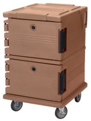 Cambro UPC1200 Thermobox Front Covered Polyethylene Pressure and Humidity Control Food Carrying Tub GN 1/1 10 CM BATH X 12