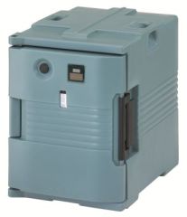 Cambro UPCH4002 Electrically Heated Thermobox with Front Door, Pressure and Humidity Control Food Holding Cabinet GN 1/1 10 CMX 4 Brown