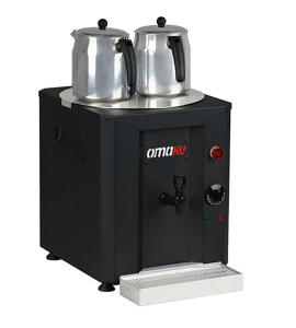 Omake Çay Makinası, 23 Lt Kapasiteli, Şamandıralı, 2 Demlikli, CAY01.E11.0023.Z5F