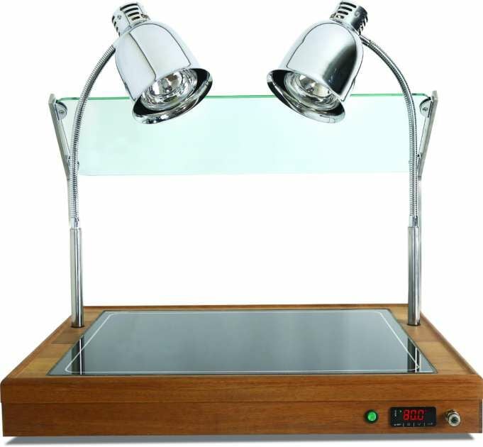 Empero Hot Display Unit Wooden Body 2*1/1 EMP.AD.11060