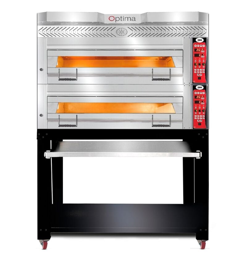 GMG Pasta Börek Fırını 2 Katlı Alt Standlı Optima Serisi PB2T-128