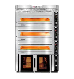 GMG Pasta Börek Fırını 3 Katlı Mayalama Kabinli Optima Serisi PB3M-84
