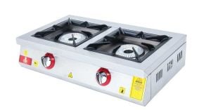 DRN Cooktop Double Cooker, Double, Natural Gas, DRNLOS-2