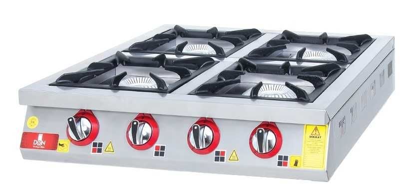 DRN Set Üstü Ocak, 4 Ocaklı, Doğalgazlı, DRNLOS-4
