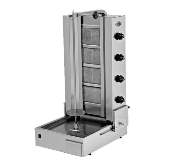 Empero Gas Doner Kebab Cooker Bottom Motor, 4 Radians EMP.DN.151