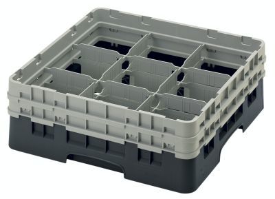 Cambro 9 Compartment Glass Basket