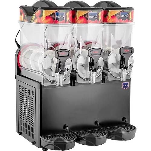 Remta ST27 Üçlü Slush (Buzlaş-Karlamaç) Makinası 12+12+12 lt - ST27