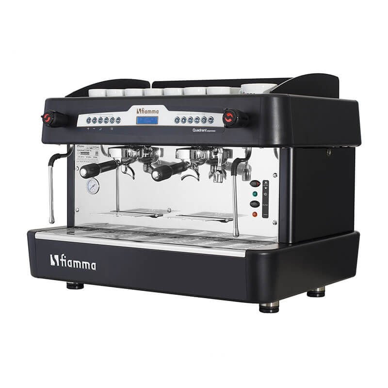 Fiamma Quadrant 2 DSP TC Fully Automatic Espresso Coffee Machine, 2 Groups, Tall Cup