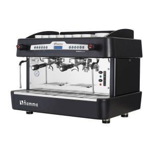 Fiamma Quadrant 2 DSP TC ماكينة قهوة إسبرسو أوتوماتيكية بالكامل ، مجموعتان ، كوب طويل