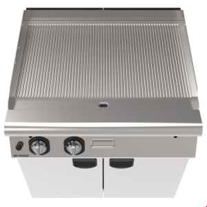 İNOKSAN INO-7IG 21 Profesyonel Oluklu Izgara (80 cm) – Perfect 700 Seri Dolaplı Gazlı Grill