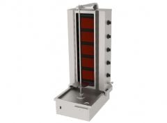 Atalay ADGC-5 A Döner Ocağı 5 Radyanlı Alttan Motorlu Camlı Gazlı