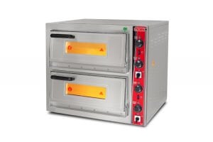 SGS Pizza Fırını   4+4 Pizza Çap 30 cm  5+5 Pizza Çap 25 cm  TERMOMETRELİ  PO 6262 S