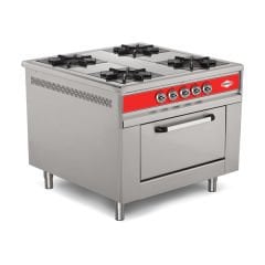 Empero Gazlı Kuzine Fırınlı 4 Brülörlü EMP.9KG.021