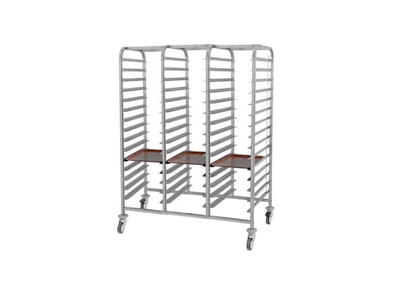 Empero Bulaşık Toplama Arabası Selfrom 37X53 Üçlü EMP.BA.2.3753-39